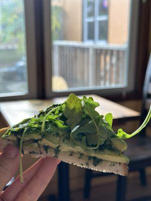 Chimchurri Avocado Toast