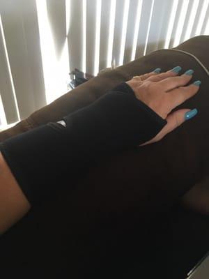 My wrist splint.