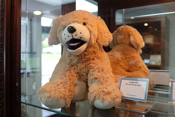 Fluffy stuffed animals with a pocket for cremated remains