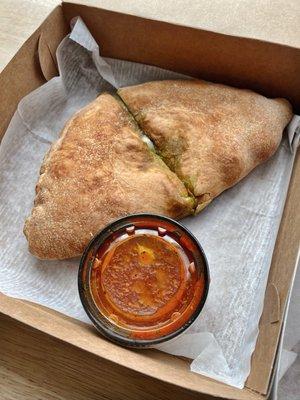 23. Pesto Calzone