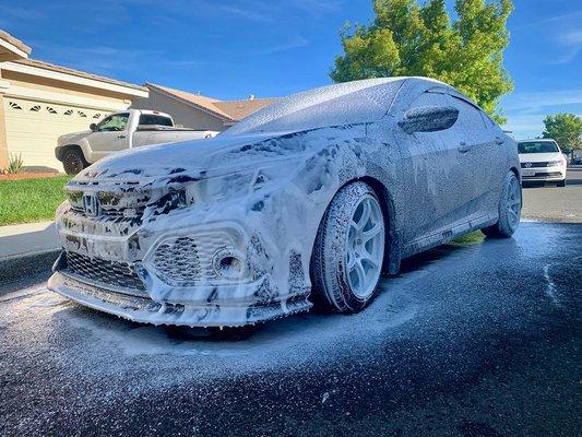 Foam cannon