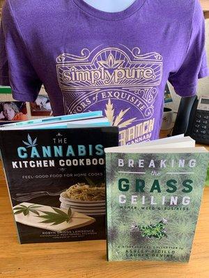 Want to learn more? Pick up The Cannabis Kitchen Cookbook along with Breaking The Grass Ceiling. In store now!