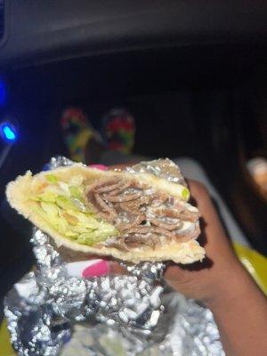 Beef Gyro Sandwich