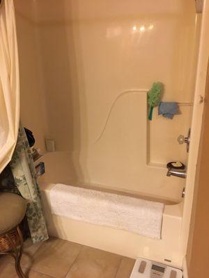 Tub shower b4 demolition