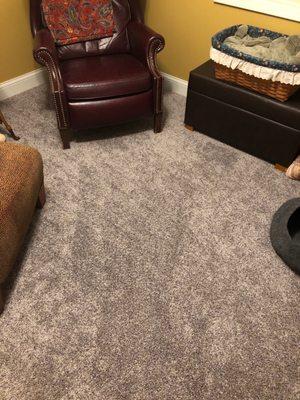 My clean carpet