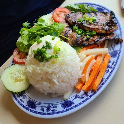 Chicken & Mixed Veggies Lunch Combo (#94)