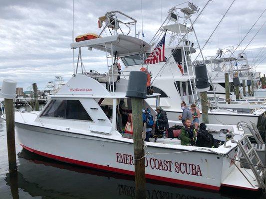 Emerald Coast SCUBA boat