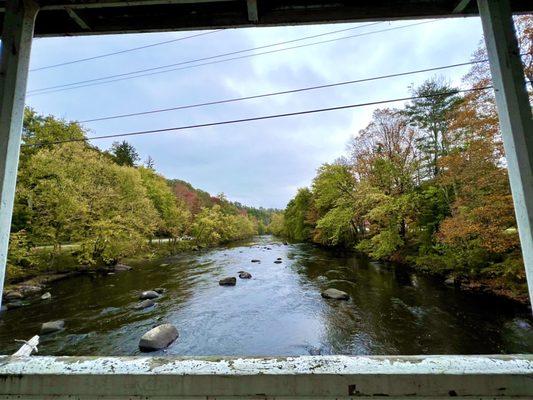 Love the views from the bridge!! Definitely still my fave covered bridge!