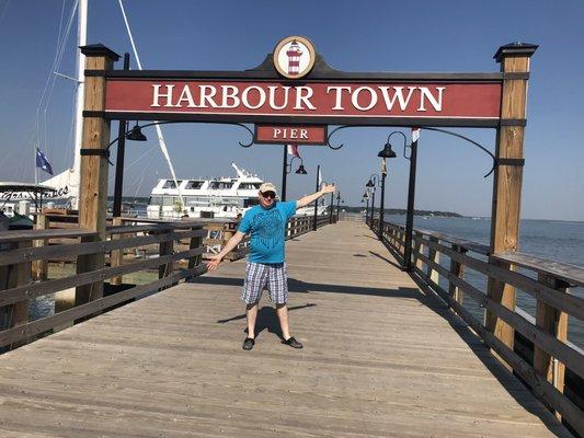 Welcome to the Harbour Town Pier!