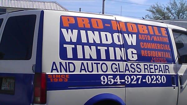 Professional Mobile Tinting/ Graphics & Magnetic Signs