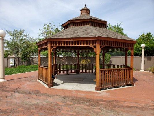 Close up of the Gazebo