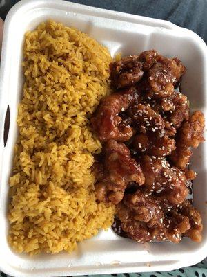 Sesame chicken