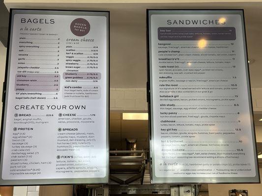 Bagels & Sandwiches