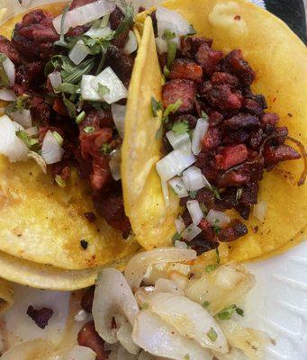 Al pastor tacos the best in the IE!!!