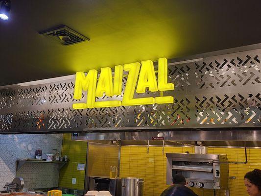 Maizal signage