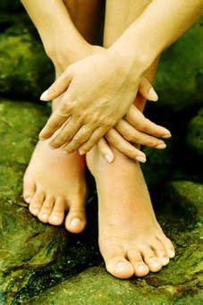 Natural Mani Pedis also available