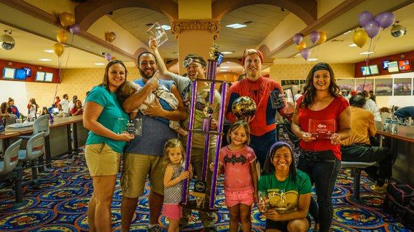 NPHY's 7th Annual HYA Bowling Tournament Champion, iHeart Media!