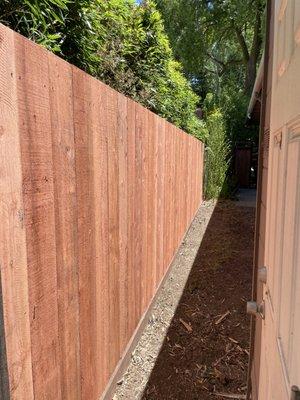 Redwood Fence