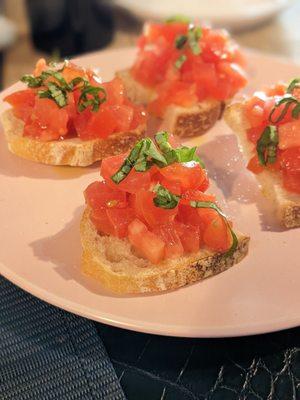 Bruschetta.