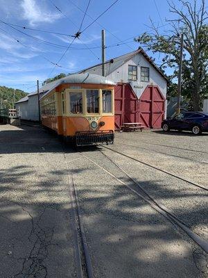 Johnstown PA trolley car 357