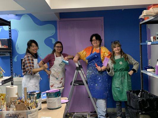 Ceramics Studio gets a New Look!