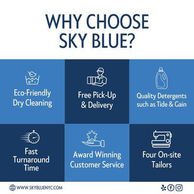 Reason to Choose Sky Blue NYC