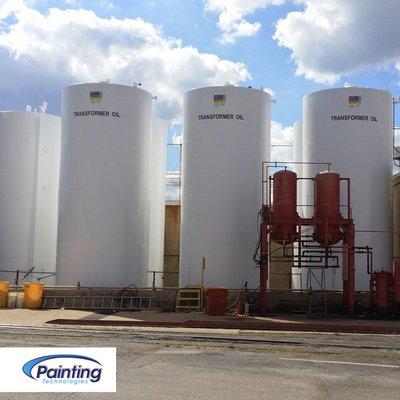 commercial painting - tank painting