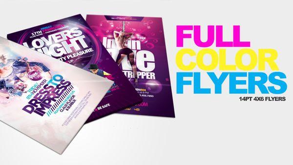 Full Color Flyers