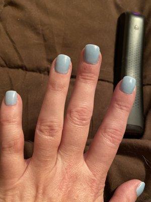 LOVE this color and the shape is perfect!