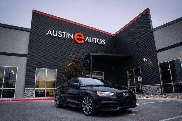 All black Audi S3