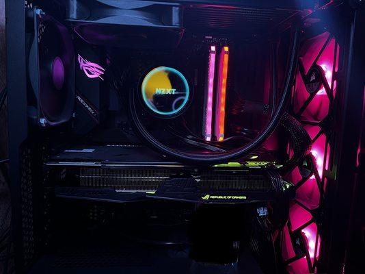 Dark Rainbow Themed Gaming PC