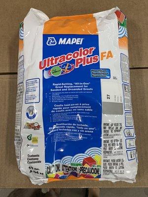 I asked if I needed sanded or unsaved grout. I was told "neither! For a shower those would need to be sealed. Use ultra color plus FA"