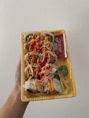 spicy california roll