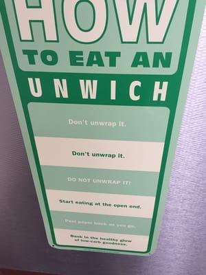 Try the unwich!