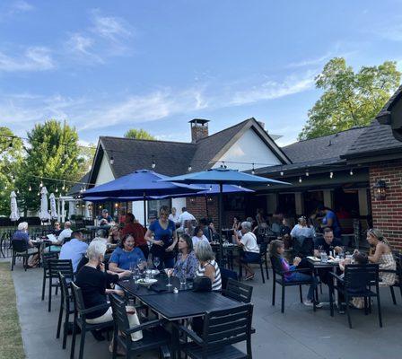 Vibrant Patio with live music Wednesdays and Fridays