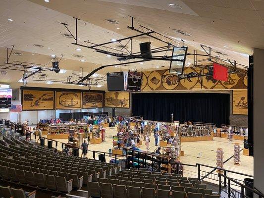 Gym converted to tourist shop