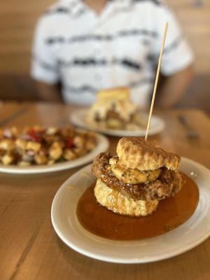 The squawking goat... just LOOK at that crusted goat cheese mmmmhm