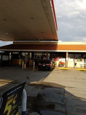 Subway Inside of Shell gas station