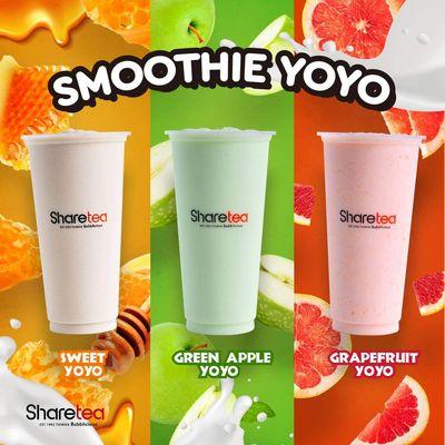 New drinks alert. Lmited time only.  Beat the heat with our New Smoothie drinks.