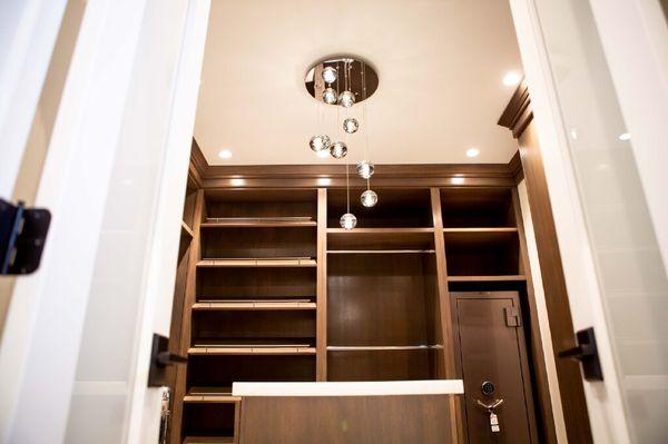 Master Walk-in Closet