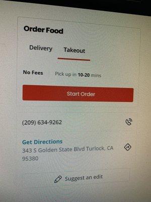 January 30, 2024
 ~ DELIVERY & Takeout ORDERing using the Yelp platform! This is a great idea & super FRUGAL when dining. :)