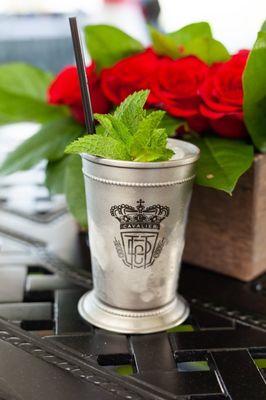 Silver mint julep cup