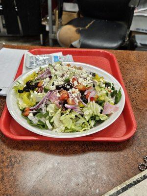 Went and ate dinner the other night she made me a wonderful greek salad! Love it. Billy