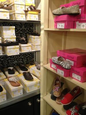 Shoe selection of Corkys and Yellowbox!