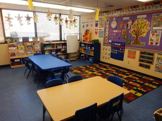 This is one of our classrooms.