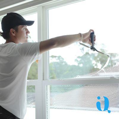 White glove interior window cleaning for your home.