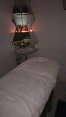 One of the massage rooms