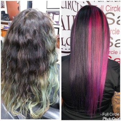 Split dye by Patricia