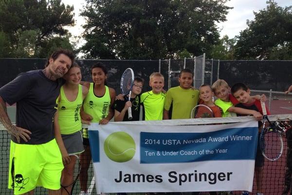 NV USTA Coach of the Year 2014