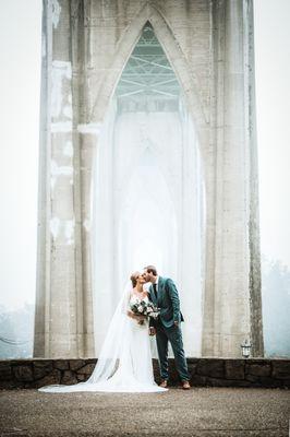 Cathedral Park wedding!